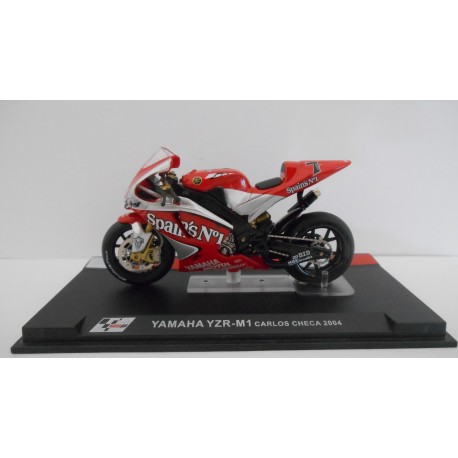 YAMAHA YZR M1 2004 CARLOS CHECA MOTO/BIKE 1:24 ALTAYA IXO