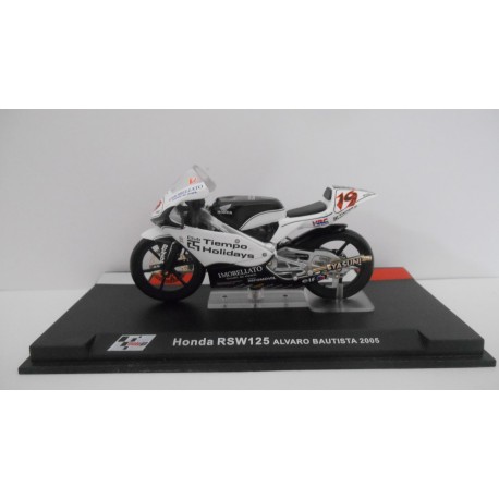 HONDA RSW 125 2005 ALVARO BAUTISTA MOTO/BIKE 1:24 ALTAYA IXO