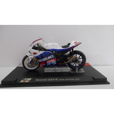 SUZUKI GSV-R 2005 JOHN HOPKINS MOTO/BIKE 1:24 ALTAYA IXO