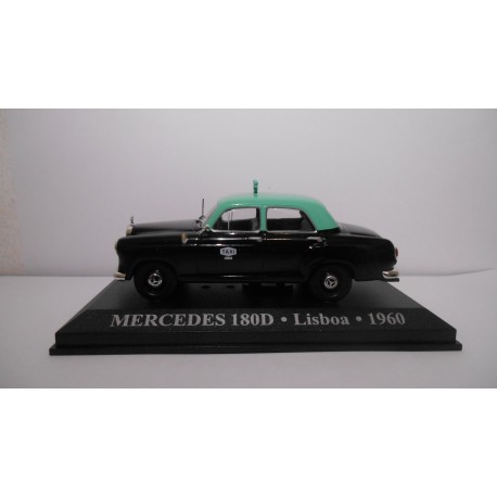 MERCEDES-BENZ W120 180 D 1960 TAXI LISBOA PORTUGAL 1:43 ALTAYA IXO