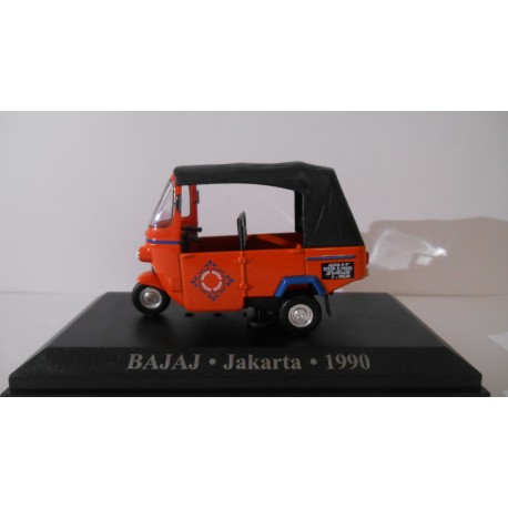 BAJAJ 1990 JAKARTA INDONESIA TRICYCLE/TRICICLO 1:43 ALTAYA IXO