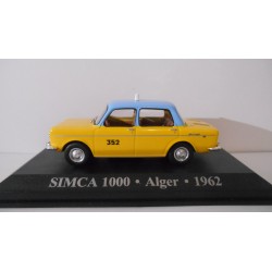 SIMCA 1000 1962 TAXI ALGER ALGERIA 1:43 ALTAYA IXO HARD BOX