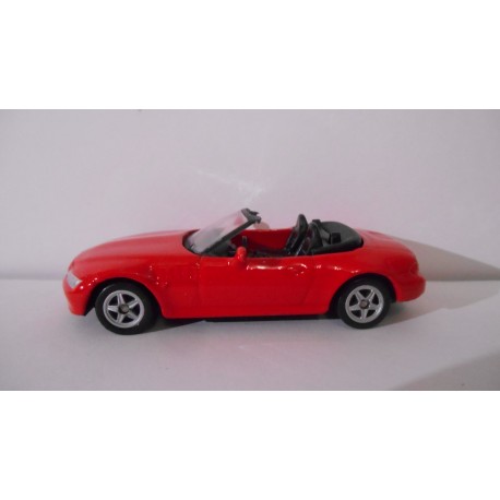 BMW Z3 CABRIOLET RED 1:60 WELLY SUPER9