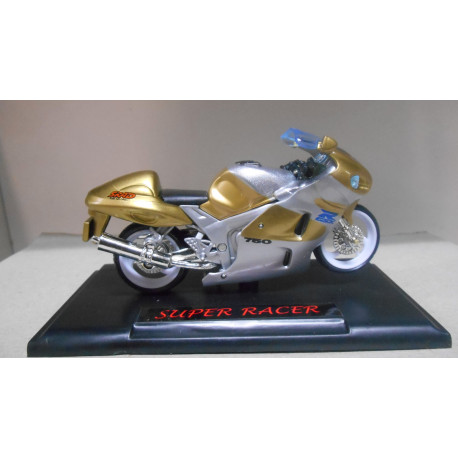 SUZUKI GSX-R 750  (NOT LICENCE) SUPER RACER MOTO/BIKE 1:18 BARBILON