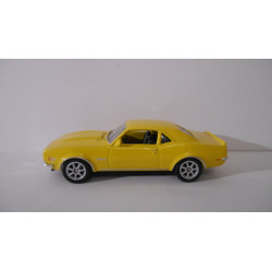 CHEVROLET CAMARO 1968 Z28 YELLOW 1:60 WELLY SUPER9