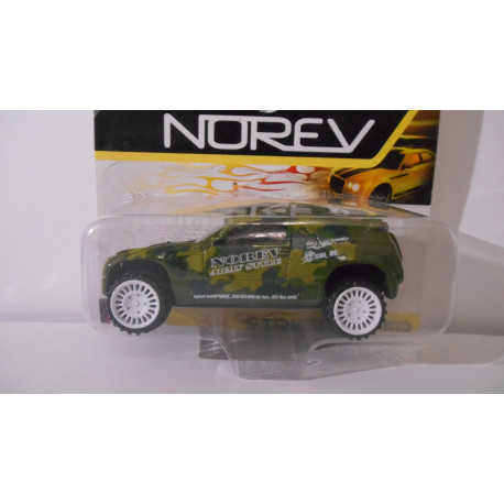 VOLKSWAGEN RACE TOUAREG ARMY BLISTER NOREV 3 INCHES (7,5cm) 1:64 APX