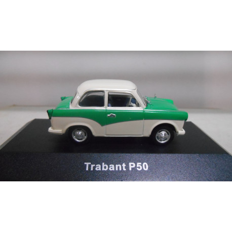 TRABANT P50 BICOLOR 1:43 DeAGOSTINI IXO