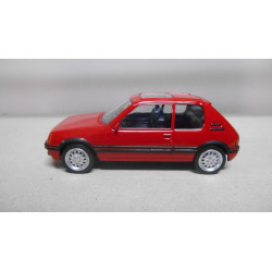PEUGEOT 205 GTi RED YOUNGTIMER 1:43 NOREV JETCAR