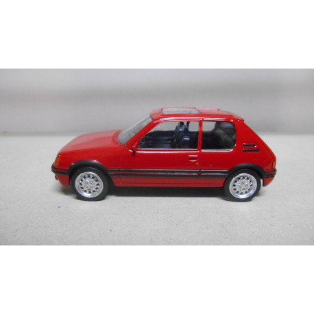 PEUGEOT 205 GTi RED YOUNGTIMER 1:43 NOREV JETCAR