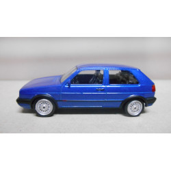 VOLKSWAGEN GOLF 2 GTi G60 1990 BLUE 1:43 NOREV JETCAR