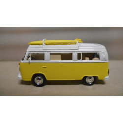 VOLKSWAGEN T2B COMBI CAMPER VAN 1973 YELLOW & WHITE 1:43 NOREV JETCAR