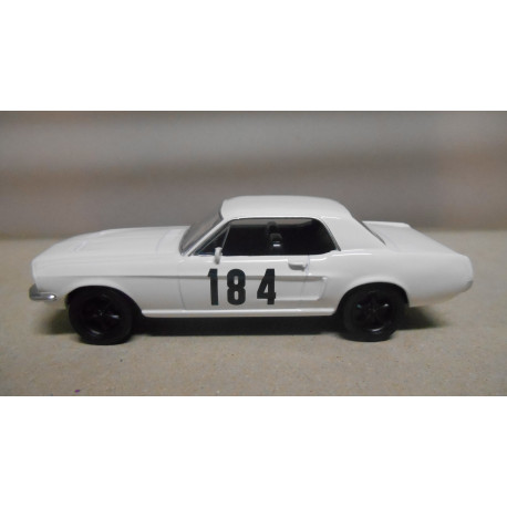 FORD MUSTANG 1968 COUPE n184 WHITE 1:43 NOREV JETCAR