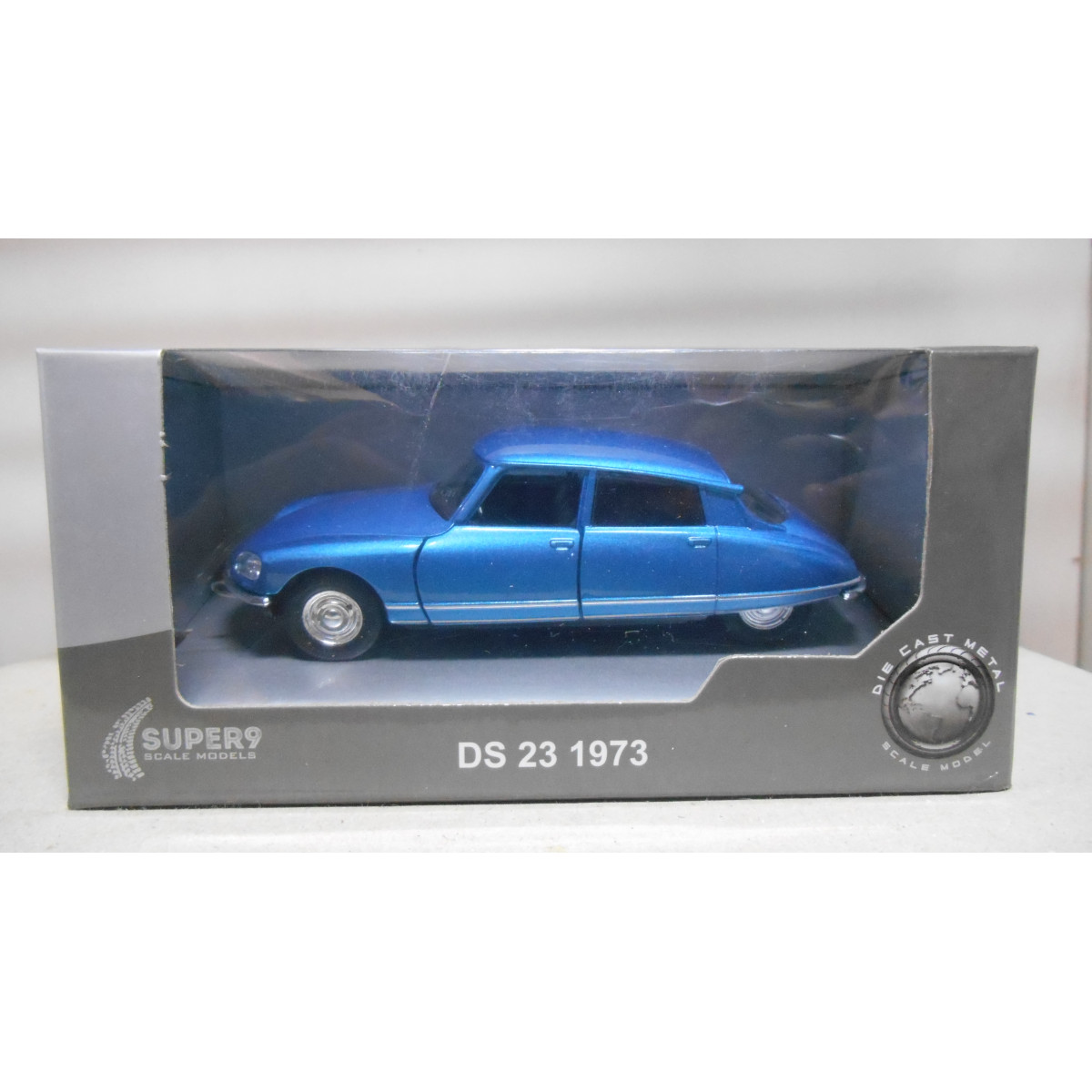 Welly Citroen DS23 Berlina Blu 1972-1975 – Modellino Auto In Metallo Scala 1/34 Con Porte Apribili