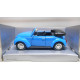 VOLKSWAGEN BEETLE CONVERTIBLE BLUE 1:34/39 WELLY