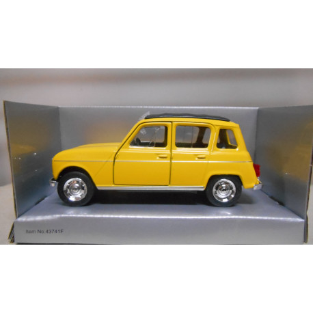 RENAULT 4 YELLOW 1:34/39 WELLY