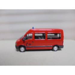 RENAULT MASTER 1997 VAN FIRE/POMPIERS/BOMBEROS 1:50 SOLIDO 2161