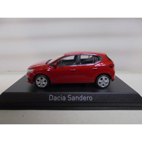 DACIA SANDERO 2021 FUSION RED 1:43 NOREV 509021