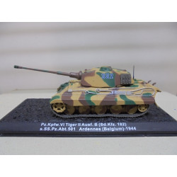 Sd.kfz.182 PANZER VI TIGER II Ausf B 1944 GERMANY WW2 1:72 ALTAYA IXO