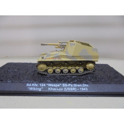 Sd.kfz.124 WESPE 1943 WIKING SS-PZ GREN DIV GERMANY WW 2 1:72 ALTAYA IXO