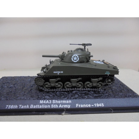 M4 A3 SHERMAN 5tH ARMY USA WW2 1:43 ALTAYA IXO