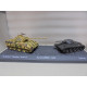PANZER V PANTHER + T-34/76 1943 KURSK WW2 1:43 SALVAT IXO DEFECT/URNA ROTA/V FOTO