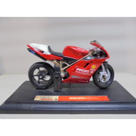 DUCATI 996 SPS PERFORMANCE 1:18 MAISTO URNA NO ORIGINAL