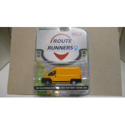 RAM PROMASTER (FIAT DUCATO) 2021 2500 CARGO HIGH ROOF SCHOOL BUS 1:64 GREENLIGHT