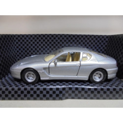 FERRARI 456 GT SILVER COLLEZIONE SHELL 1:39 MAISTO PULLBACK