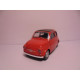 FIAT NUOVA 500 RED & BLACK 1:43 WELLY NEX