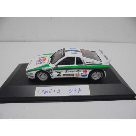 LANCIA 037 RALLY CATALUÑA 1986 SERVIA 1:43 ALTAYA IXO CAJA NO ORIGINAL