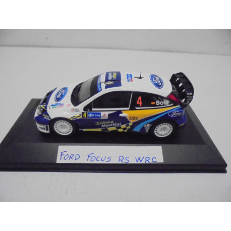 FORD FOCUS WRC RALLY MEXICO 2005 D.SOLA 1:43 ALTAYA IXO CAJA NO ORIGINAL
