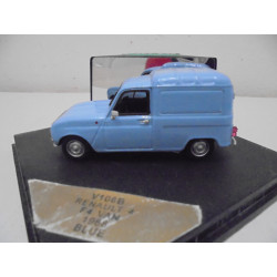 RENAULT 4 FOURGONNETTE F4 VAN 1968 BLUE 1:43 VITESSE V106B URNA ROTA
