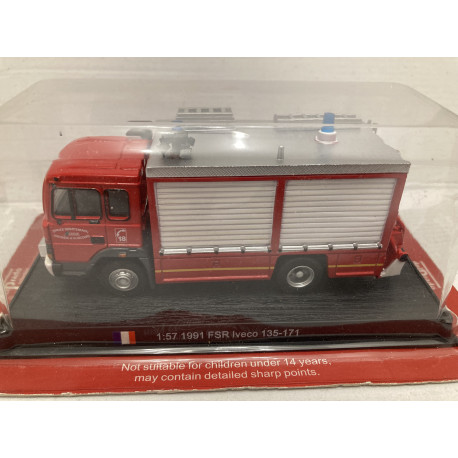 IVECO 135-171 FSR 1991 FIRE/POMPIERS/BOMBEROS 1:57 DEFECTUOSO