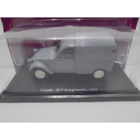 CITROEN 2CV FOURGONNETTE 1955 GRIS 1:43 HACHETTE NOREV/UH