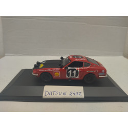 DATSUN 240Z RALLY EAST AFRICAN SAFARI 71 HERRMANN 1:43 ALTAYA IXO CAJA NO ORIGINAL