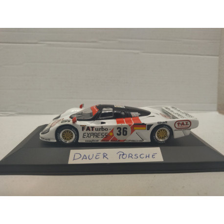 DAUER PORSCHE 962 WIN 24 H LE MANS 1994 1:43 ALTAYA IXO CAJA NO ORIGINAL
