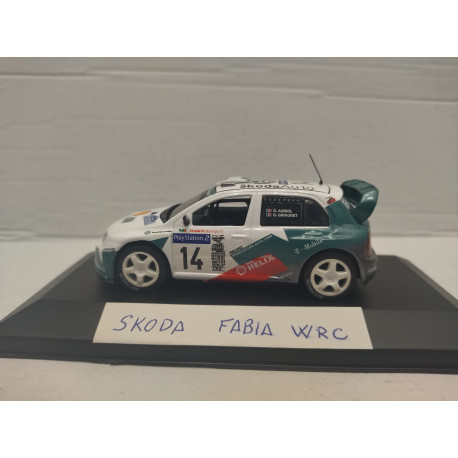 Skoda Fabia WRC Anders Kjaer Bjerkeracet 2008 1/43e