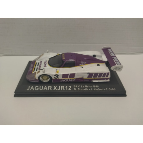 JAGUAR XJR-12 WIN 24 H LE MANS 1990 BRUNDLE/NIELSEN/COBB 1:43 ALTAYA IXO