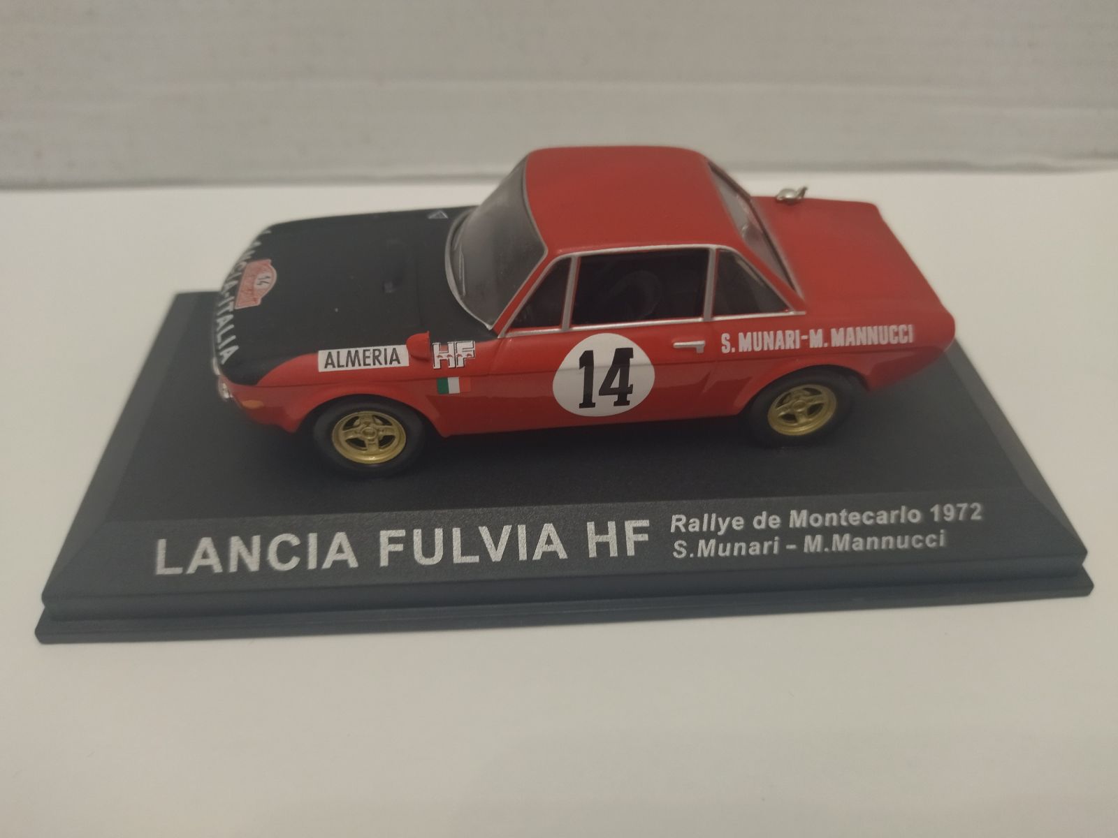 LANCIA Fulvia n°14 Monté Carlo 1972 Munari IXO 1/43