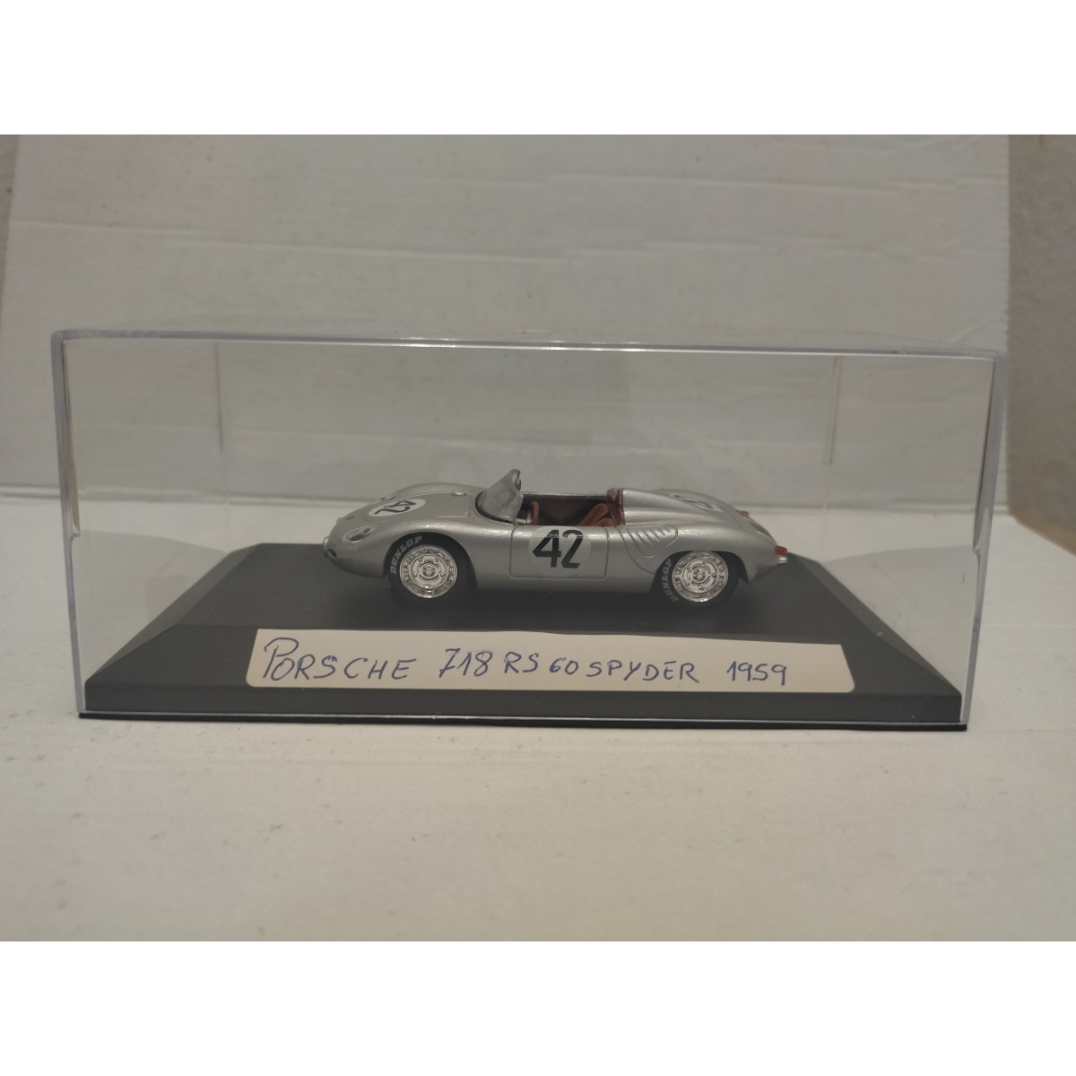 PORSCHE 718 RS 60 №39 24h Le Mans, Barth/Seidel (1960