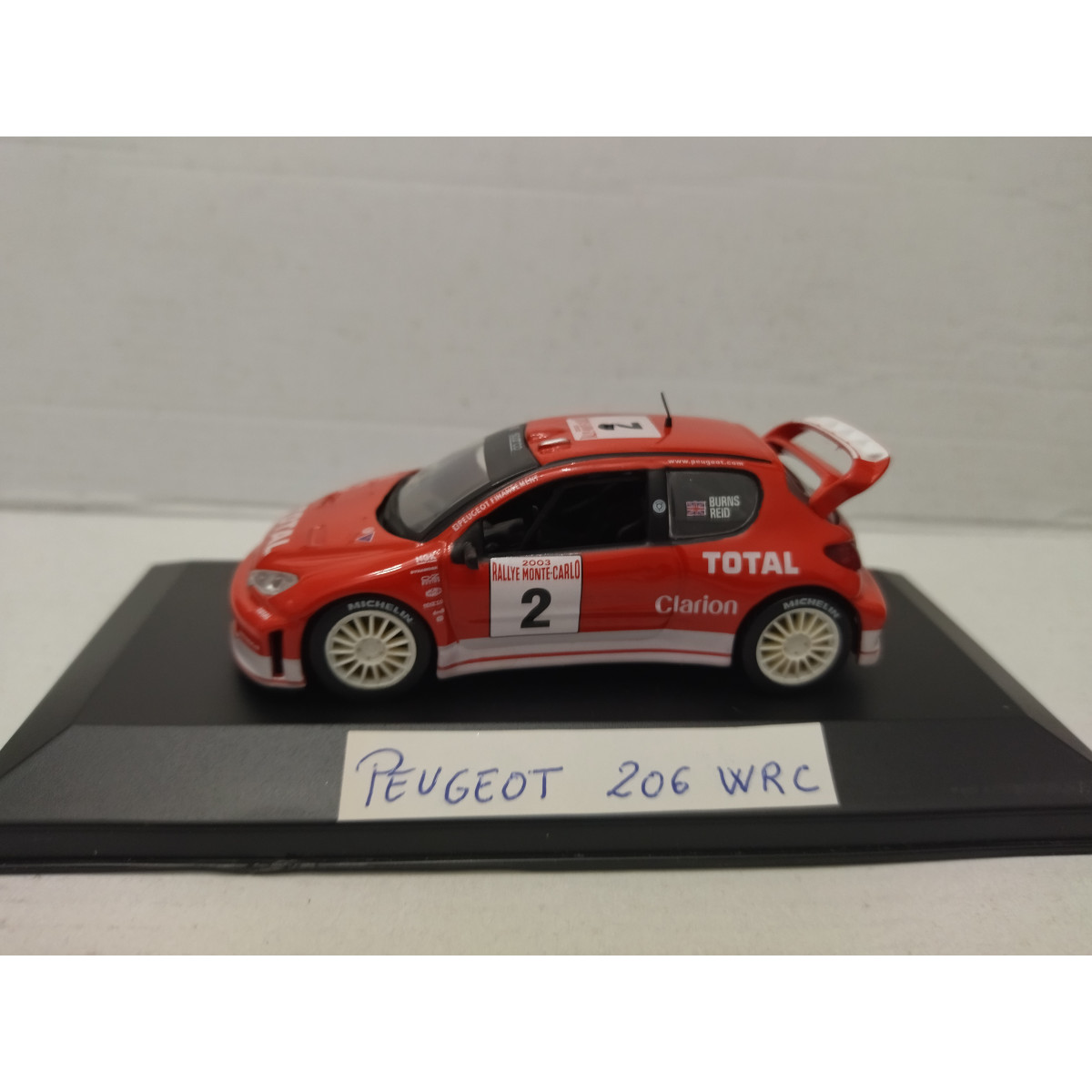 PEUGEOT 206 WRC Delecour/Grataloup Tour de Corse 1999 IXO Junior CIXJ000050 EUR 39,90 - FR
