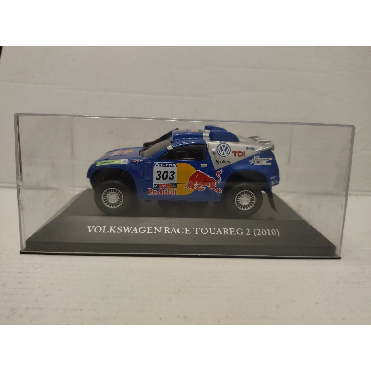 Volkswagen Race Touareg 2 Altaya 1/43 - Vainqueur Dakar 2010 Carlos Sainz