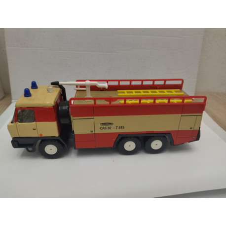 TATRA 815 CAS32 FIRE/POMPIERS/BOMBEROS 1:43 KADEN NACHOD CZ METAL TOY VINTAGE