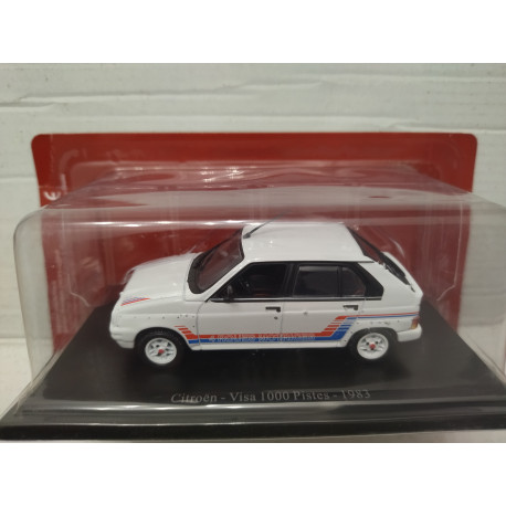 CITROEN VISA 1000 PISTES 1983 PASSION CITROEN 1:43 HACHETTE UH/NOREV