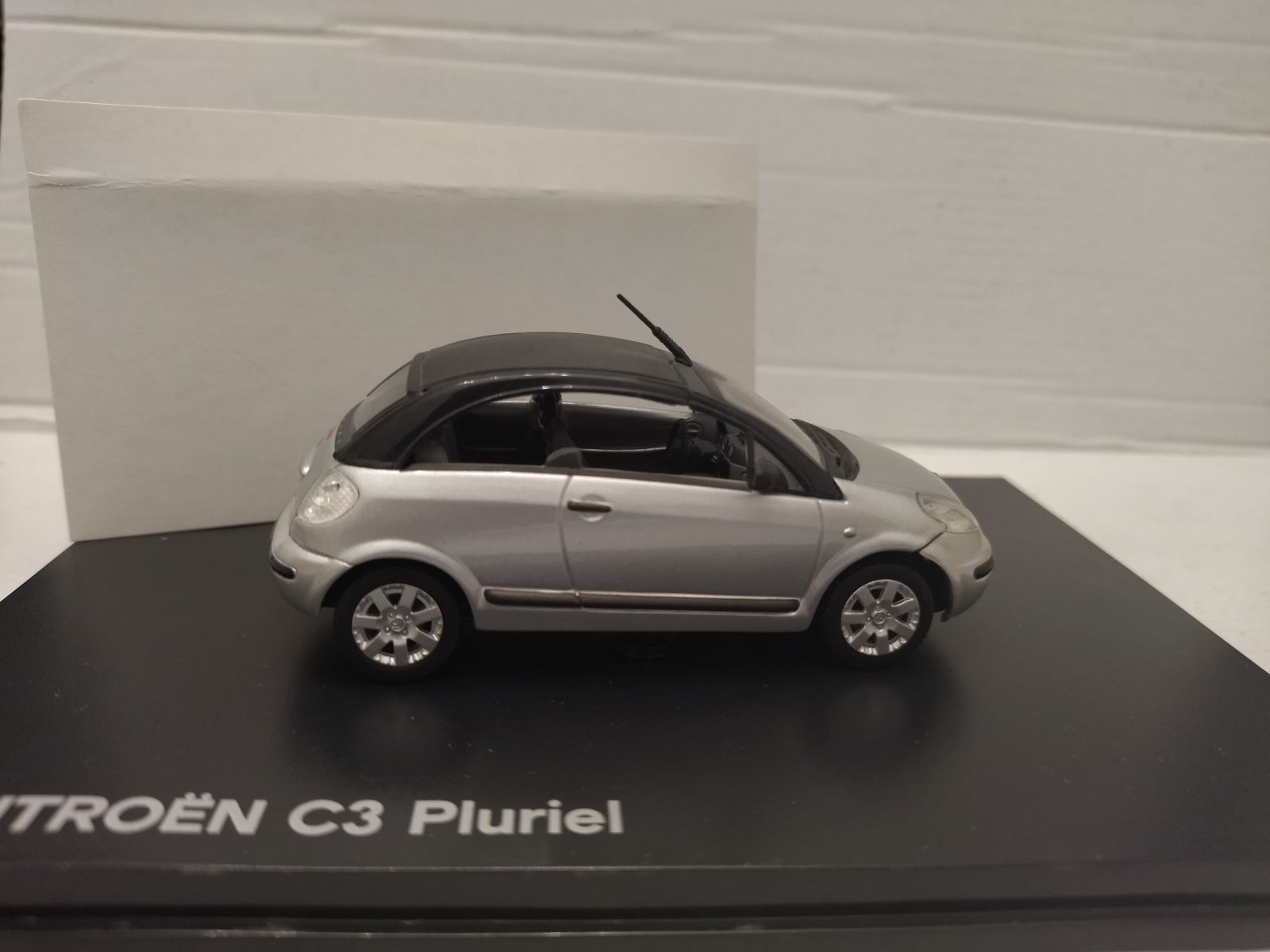 1:43 Norev Citroën C3 Pluriel Orange AMC 009465 - Miniature Métal Occasion