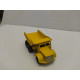 EUCLID DUMP TRUCK YELLOW LESNEY 6 1:66 MATCHBOX