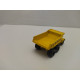 EUCLID DUMP TRUCK YELLOW LESNEY 6 1:66 MATCHBOX