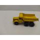 EUCLID DUMP TRUCK YELLOW LESNEY 6 1:66 MATCHBOX