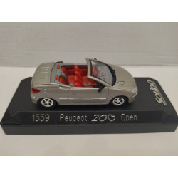 PEUGEOT 206 CC COUPE CABRIOLET OPEN 1:43 SOLIDO 1559