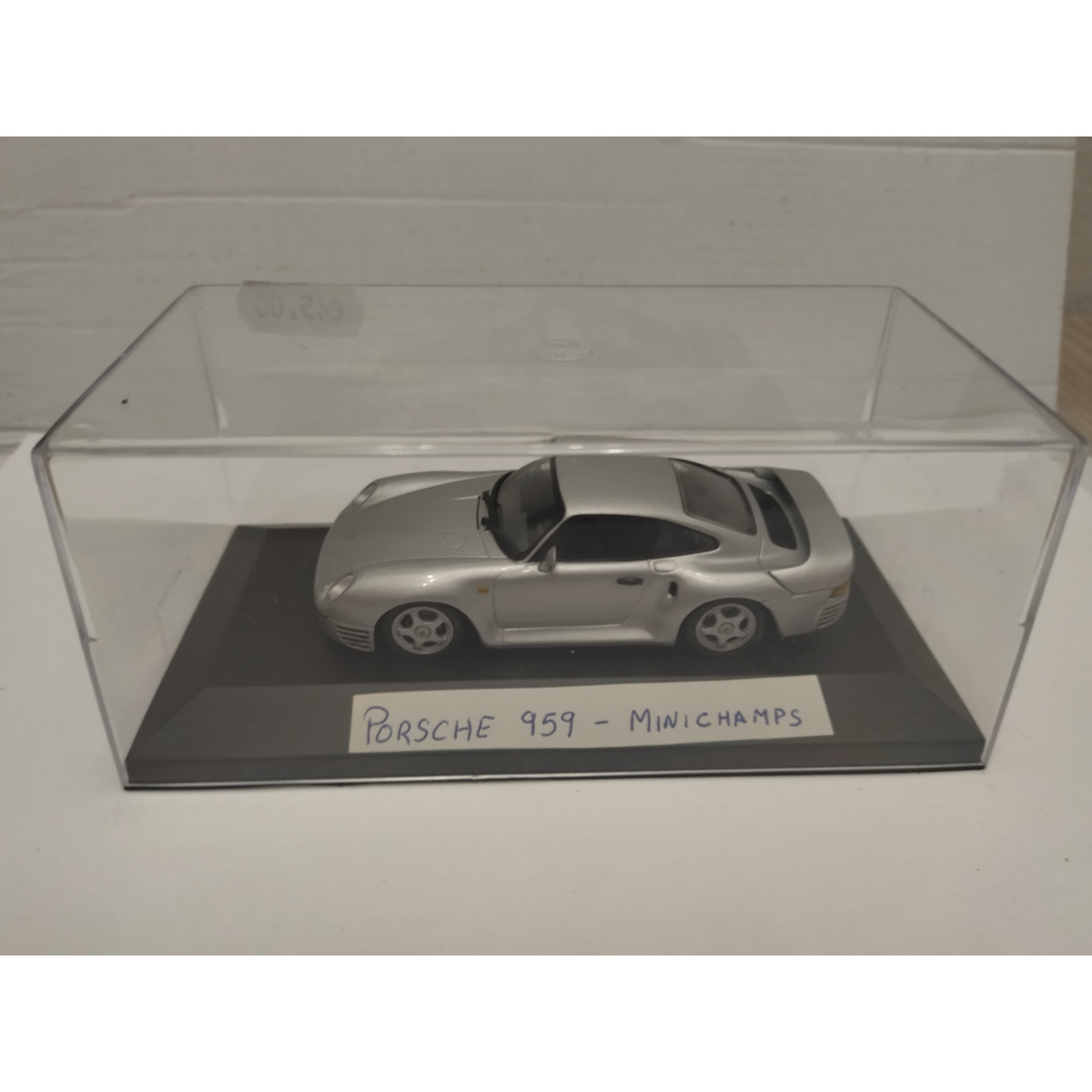 PORSCHE 959 1987 SILVER 1:43 MINICHAMPS CAJA NO ORIGINAL - BCN